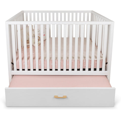 HushCrib Convertible Crib with Trundle