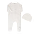 Tricot Bebe Checked Footie Set