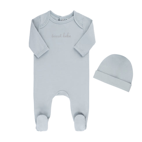 Tricot Bebe Signature Footie Set