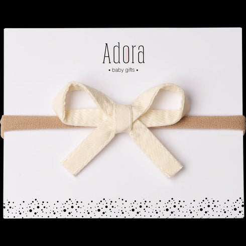 Adora Mini Ribbon Bow Headband