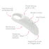 Fridababy 2-in-1 Heat and Vibration Lactation Massager