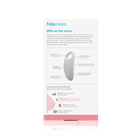 Fridababy 2-in-1 Heat and Vibration Lactation Massager