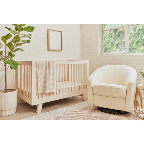 Babyletto Hudson 3-in-1 Convertible Crib with Toddler Bed Conversion Kit