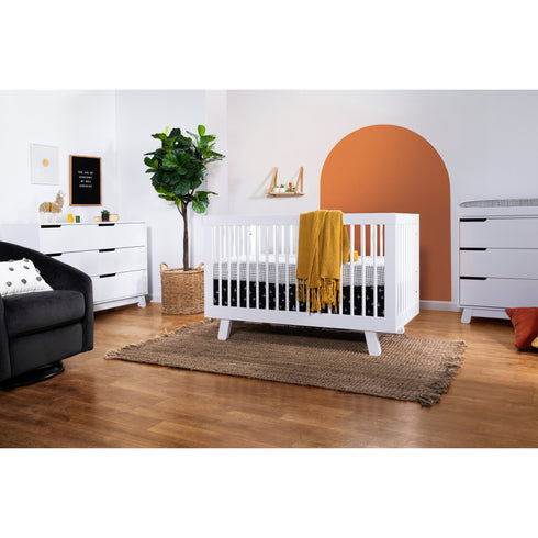 Babyletto Hudson 3-in-1 Convertible Crib with Toddler Bed Conversion Kit