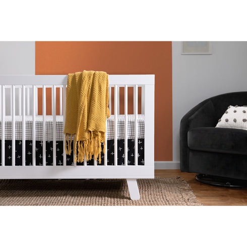 Babyletto Hudson 3-in-1 Convertible Crib with Toddler Bed Conversion Kit