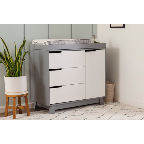Babyletto Hudson 3-Drawer Changer Dresser with Removable Changing Tray