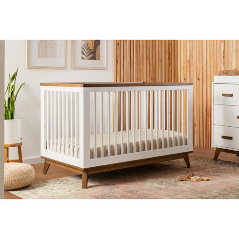 Babyletto Scoot 3-in-1 Convertible Crib with Toddler Bed Conversion Kit