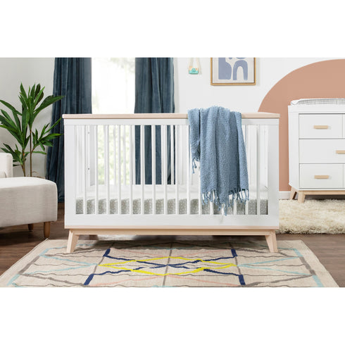 Babyletto Scoot 3-in-1 Convertible Crib with Toddler Bed Conversion Kit