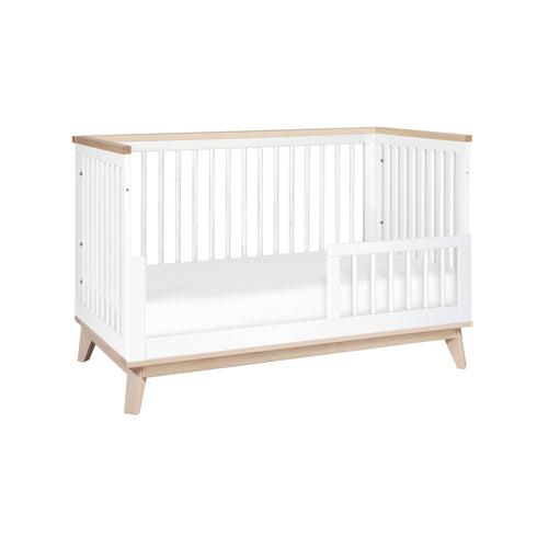 Babyletto Scoot 3-in-1 Convertible Crib with Toddler Bed Conversion Kit