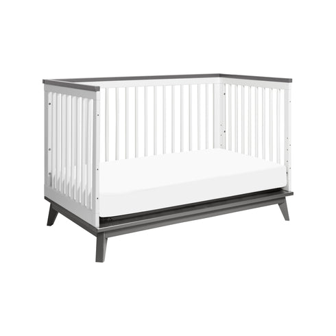 Babyletto Scoot 3-in-1 Convertible Crib with Toddler Bed Conversion Kit