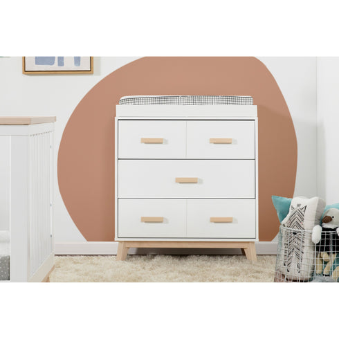 Babyletto Scoot 3-Drawer Changer Dresser with Removable Changing Tray