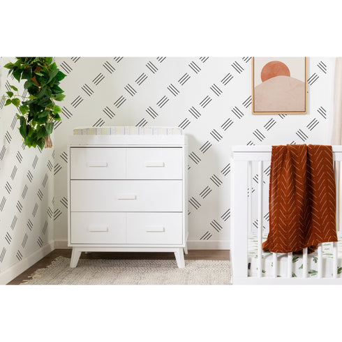 Babyletto Scoot 3-Drawer Changer Dresser with Removable Changing Tray