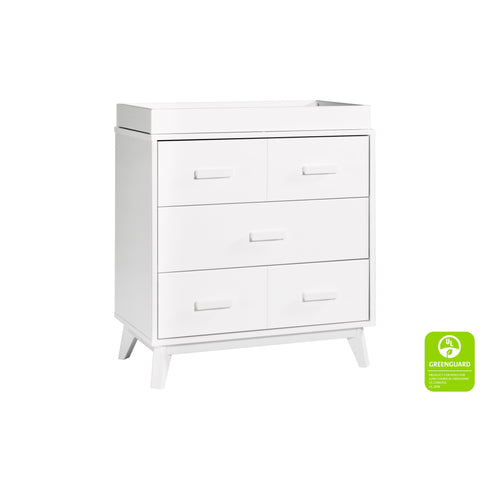 Babyletto Scoot 3-Drawer Changer Dresser with Removable Changing Tray