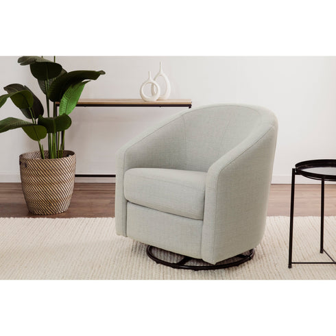 Babyletto Madison Swivel Glider in Eco-Performance Fabric | Water Repellent & Stain Resistant