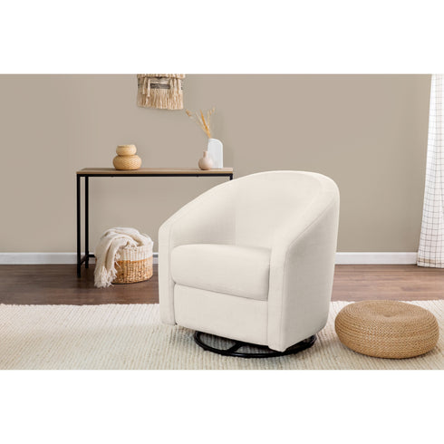 Babyletto Madison Swivel Glider in Eco-Performance Fabric | Water Repellent & Stain Resistant