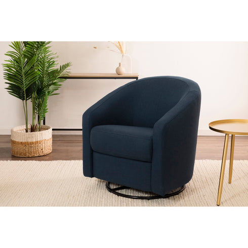 Babyletto Madison Swivel Glider in Eco-Performance Fabric | Water Repellent & Stain Resistant