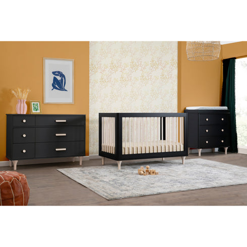 Babyletto Lolly 3-in-1 Convertible Crib with Toddler Bed Conversion Kit