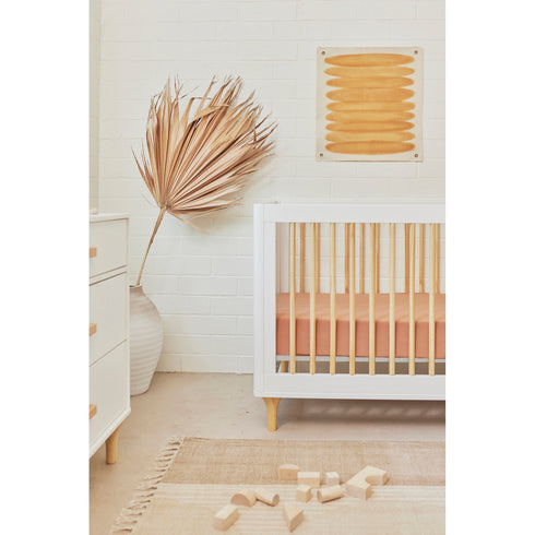 Babyletto Lolly 3-in-1 Convertible Crib with Toddler Bed Conversion Kit