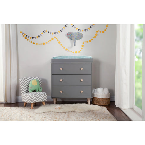Babyletto Lolly 3-Drawer Changer Dresser with Removable Changing Tray