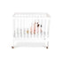 First Essentials Ruby Flat Top Mini Portable Folding Crib