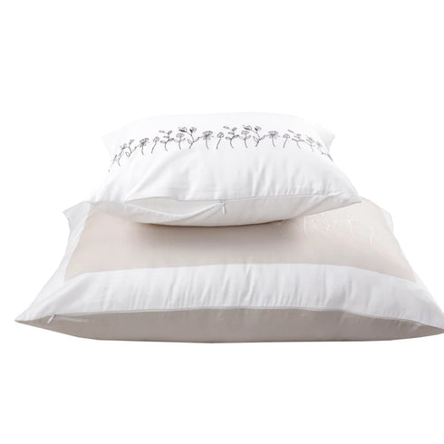 Mini Manilla Baby Hotel Style Crib Set-White/Stone