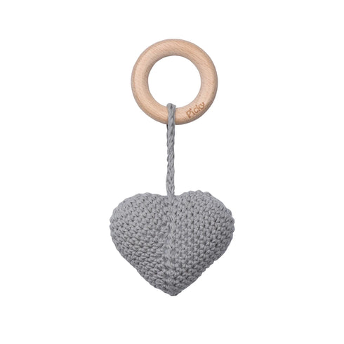 Picky Heart Rattle Teether
