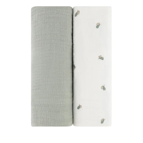 Ely`s & Co Muslin Swaddle 2 Pack