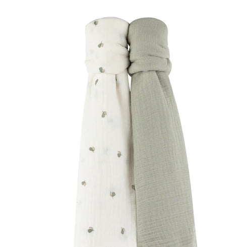 Ely`s & Co Muslin Swaddle 2 Pack