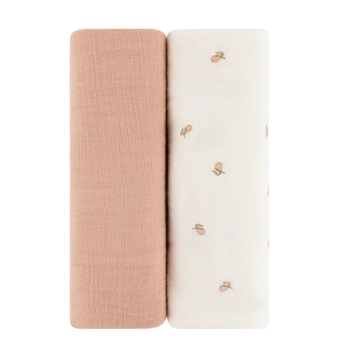 Ely`s & Co Muslin Swaddle 2 Pack