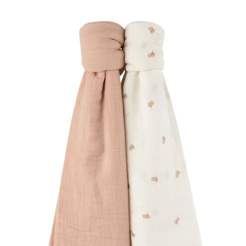 Ely`s & Co Muslin Swaddle 2 Pack