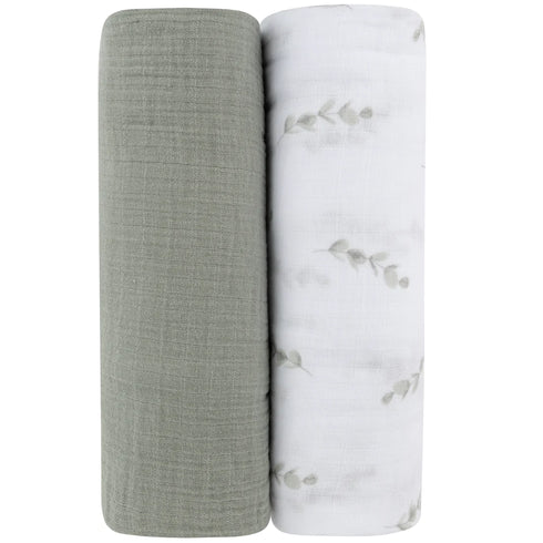 Ely`s & Co Muslin Swaddle 2 Pack