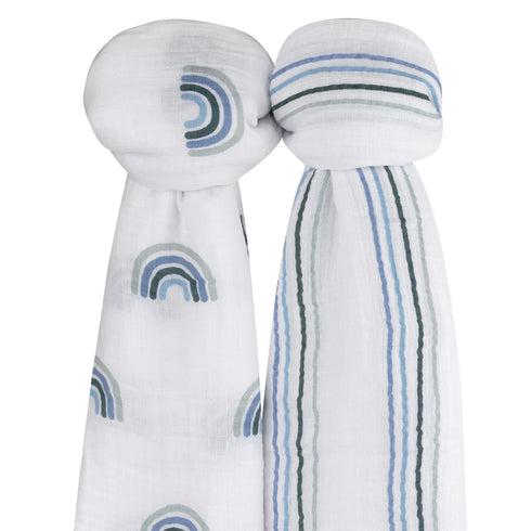 Ely`s & Co Muslin Swaddle 2 Pack