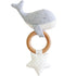 Alimrose Whale Teether Rattle Squeaker