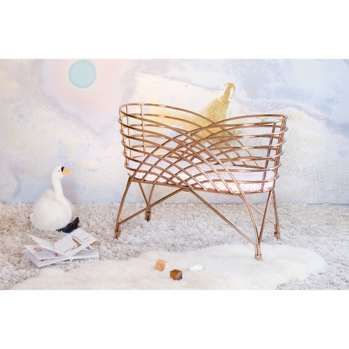 Nursery Works Aura Metal Bassinet
