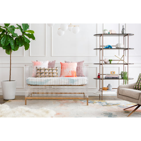 Nursery Works Luma Crib-Clear