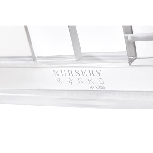 Nursery Works Luma Crib-Clear