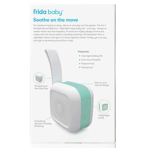 Fridababy 2-in-1 Portable Sound Machine + Nightlight