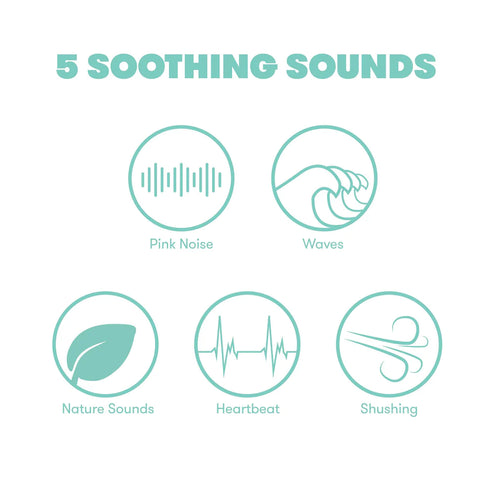 Fridababy 2-in-1 Portable Sound Machine + Nightlight