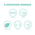 Fridababy 2-in-1 Portable Sound Machine + Nightlight