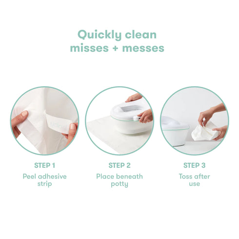 Fridababy Potty Mess Mats (20 Potty Mess Mats)