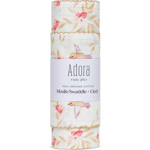 Adora Muslin Swaddle + Cloth