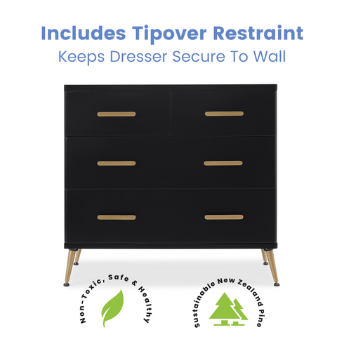 Delta Sloane 4 Drawer Dresser With Changing Top