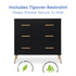 Delta Sloane 4 Drawer Dresser With Changing Top