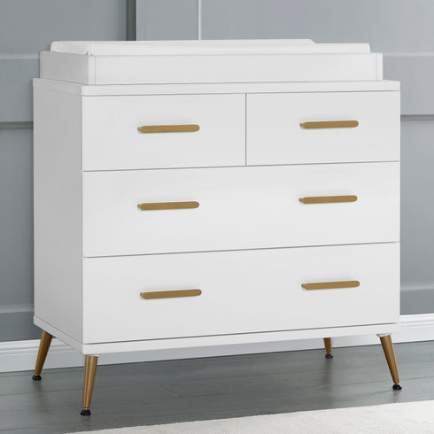 Delta Sloane 4 Drawer Dresser With Changing Top