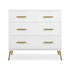 Delta Sloane 4 Drawer Dresser With Changing Top