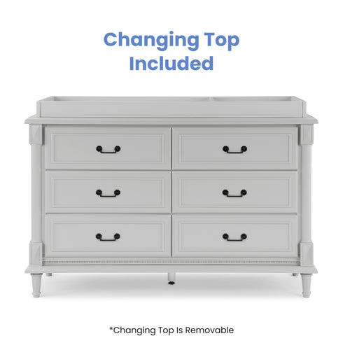Delta Juliette 6 Drawer Dresser with Changing Top