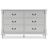 Delta Juliette 6 Drawer Dresser with Changing Top