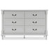 Delta Juliette 6 Drawer Dresser with Changing Top