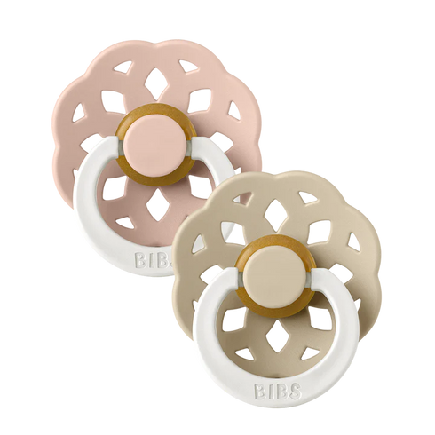 BIBS Boheme 2 Pack Latex Pacifiers
