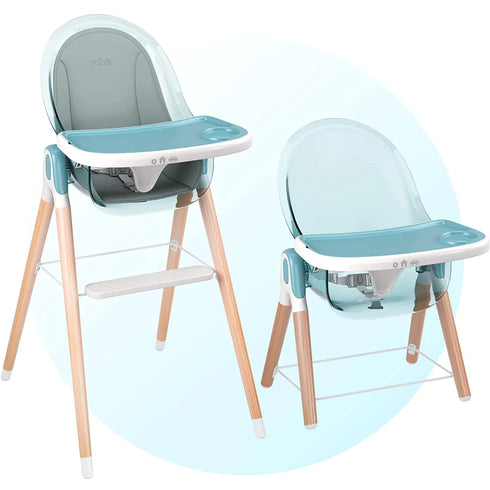 Children Of Design 6 in 1 Deluxe High Chair w/cushion